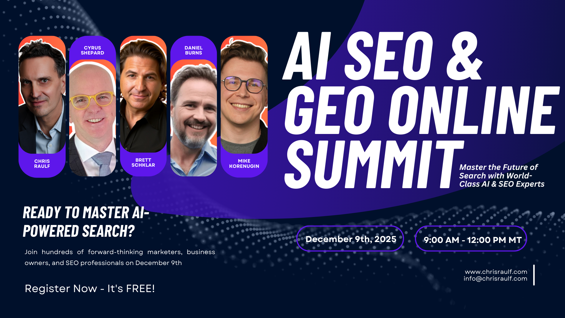 AI SEO & GEO Online Summit