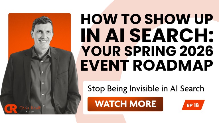 How to Show Up in AI Search: Your Spring 2026 Event Roadmap