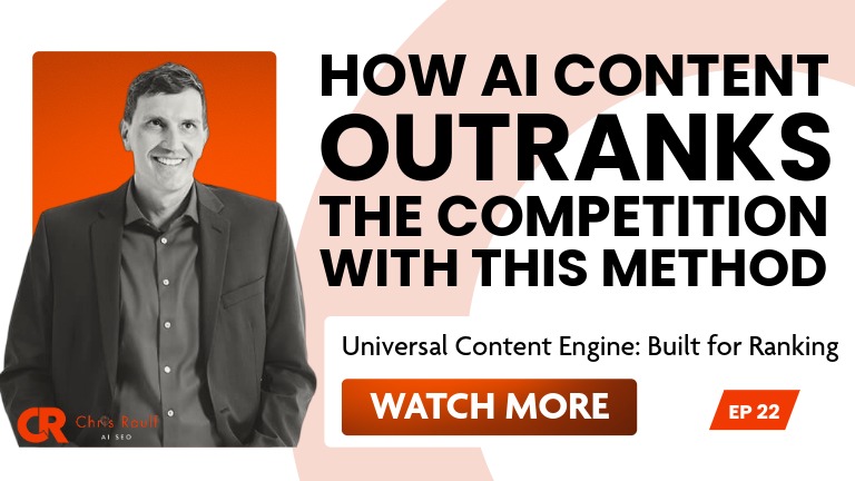How AI Content Outranks the Competition With This Method