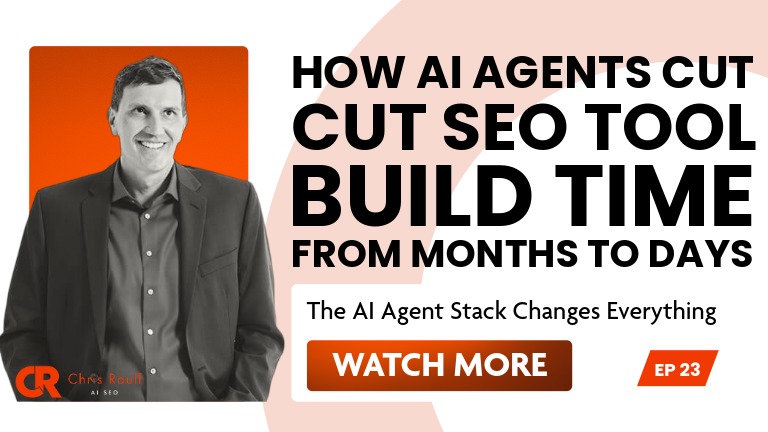 How AI Agents Cut SEO Tool Build Time From Months to Days