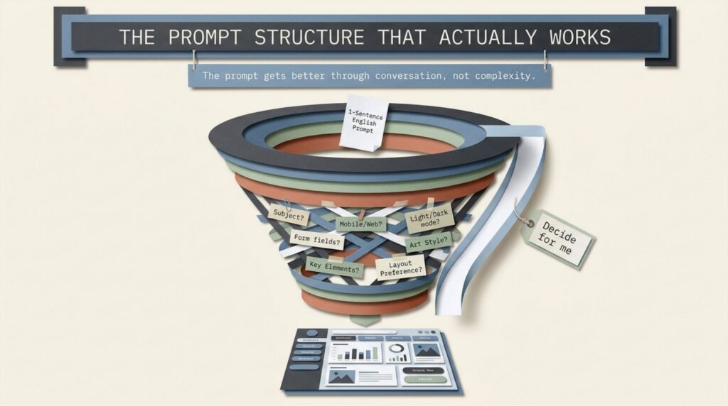 The prompt structure that actually works