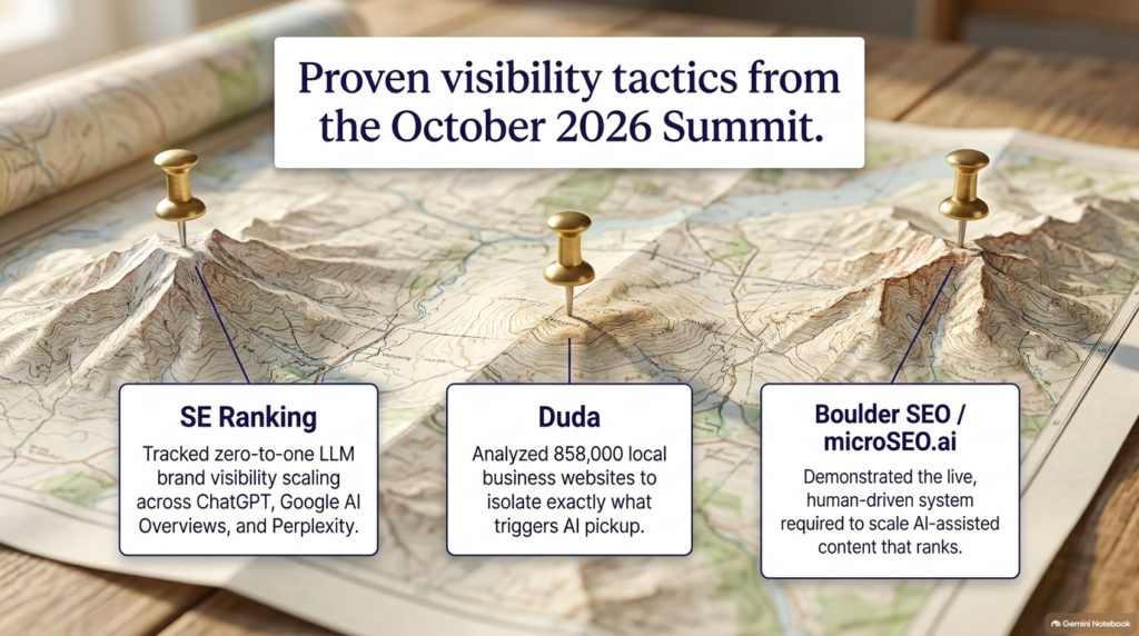 Proven Visibility tactics